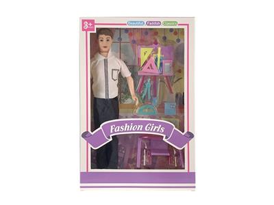 11.5-INCH FASHION MENS LIVE HAND TEACHER THEME - OBL870881