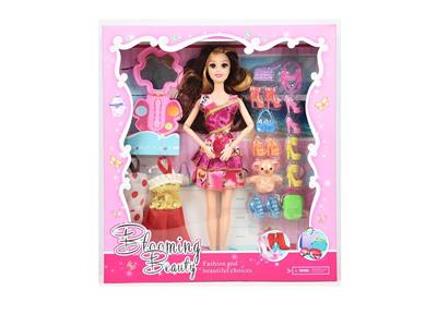 11.5-INCH SOLID 11 JOINT SHORT DRESS PRINCESS BARBIE - OBL870932