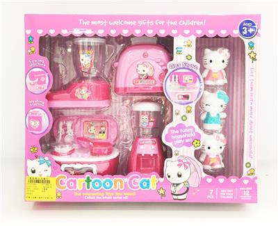 KT CAT (SOYBEAN MILK + BREAD + STOVE + DRINKING WATER AND 3 KT CATS) - OBL871176