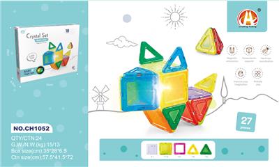 ASSEMBLY OF LUMINOUS MAGNETIC SHEET 27PCS - OBL871202