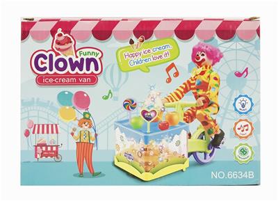 CLOWN ICE CREAM CAR MUSIC / LIGHTING \/ UNIVERSAL - OBL871714