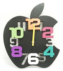 Stereo digital apple wall clock - OBL871723
