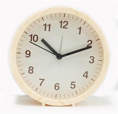 Round second skipping alarm clock - OBL871769