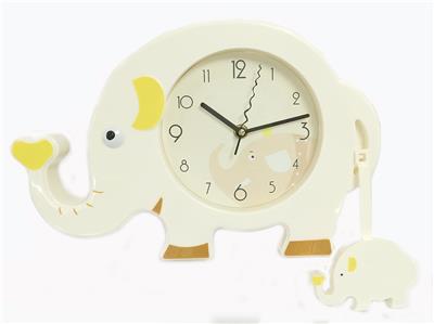 THE ELEPHANT SWINGS THE WALL CLOCK - OBL871790