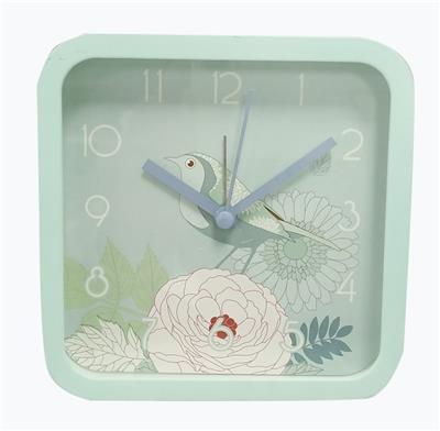 Square second skipping alarm clock - OBL871803