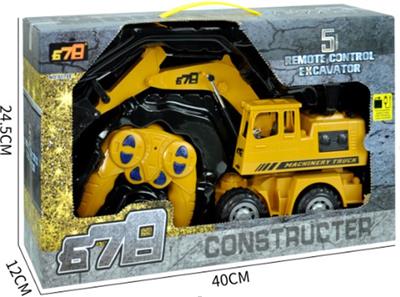 遥控闪光工程车 - OBL871973