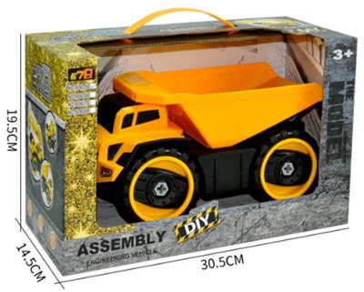 MANUALLY DISASSEMBLE THE PROJECT VEHICLE DUMP TRUCK - OBL871978
