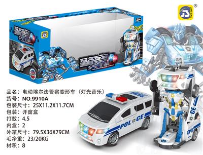 ELECTRIC UNIVERSAL ALPHA DEFORMATION POLICE CAR - OBL872135