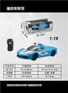 1:18二通遥控车 法拉利LF  警车 - OBL872247