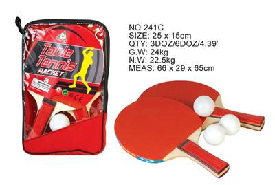 WOODEN TABLE TENNIS RACKET - OBL872550