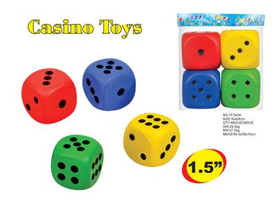 1.5 INCH DOT DICE - OBL872875
