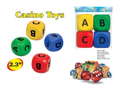 2.3-INCH ENGLISH DICE - OBL872881