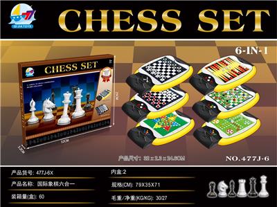 CHESS SIX-IN-ONE - OBL873606