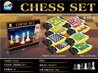 CHESS IS EIGHT-IN-ONE - OBL873607