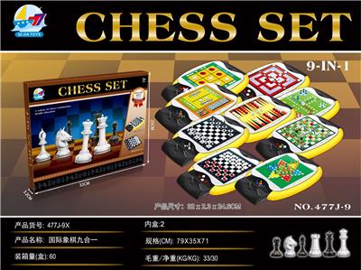 CHESS IS NINE-IN-ONE - OBL873608