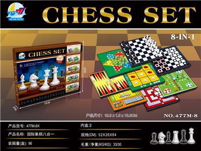 CHESS IS EIGHT-IN-ONE - OBL873629