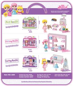 DREAM PET ROOM / DRESSING ROOM \/ LIVING ROOM - OBL873689