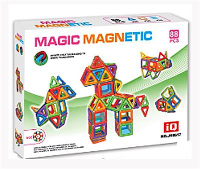 VARIABLE MAGNETIC CHIP BUILDING BLOCKS (88PCS) - OBL873765