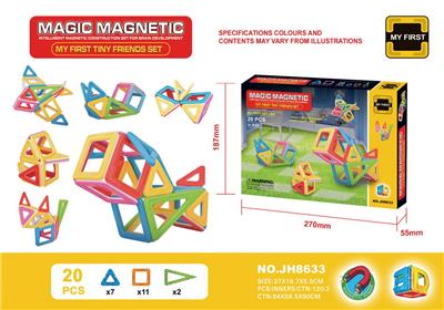 VARIABLE MAGNETIC CHIP BUILDING BLOCKS (20PCS) - OBL873774