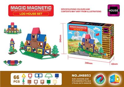 VARIABLE MAGNETIC CHIP BUILDING BLOCKS (66PCS) - OBL873793