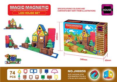 VARIABLE MAGNETIC CHIP BUILDING BLOCKS (74PCS) - OBL873795