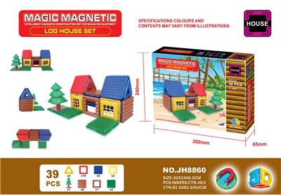 VARIABLE MAGNETIC CHIP BUILDING BLOCKS (39PCS) - OBL873796