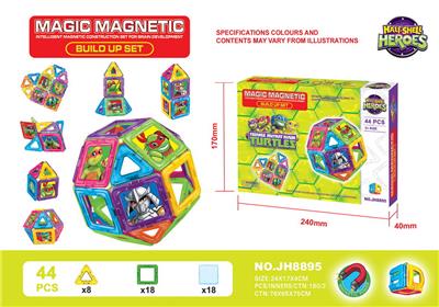 BUILDING BLOCK OF VARIABLE MAGNETIC SHEET (44PCS) - OBL873804