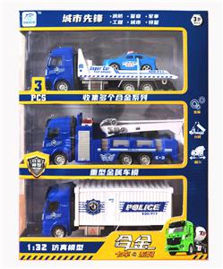 1:32 REINCARON ALLOY RESCUE POLICE CAR - OBL874044