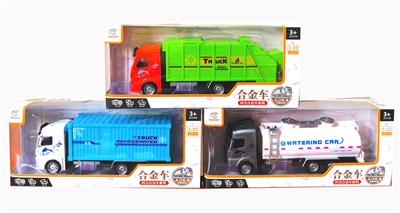 1:32 MIXED COLOR RETURN ALLOY CITY CAR - OBL874069