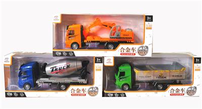 1:32 MIXED COLOR RETURN ALLOY ENGINEERING VEHICLE - OBL874070