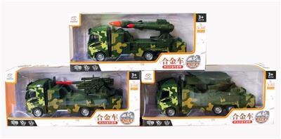 1: 32 army green alloy military vehicle - OBL874072