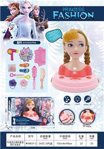 HALF BODY SNOW PRINCESS SUIT WITH LIGHT AND MUSIC - OBL874259