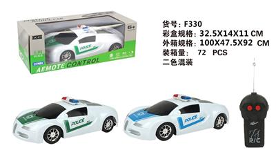 1：14二通遥控车布加迪警车 - OBL874312