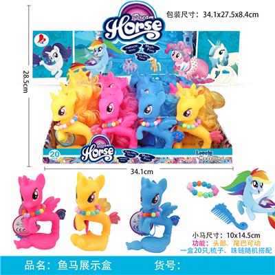 THE PONIES WITH COMBS AND NECKLACES - OBL874401