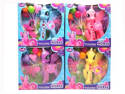 GEL DIAMOND UNICORN HORSE MARLBORO - OBL874412