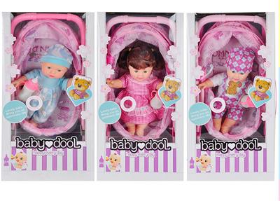 3 12 INCH EXPRESSION BABY WITH IC BOTTLE IRON CART - OBL874448