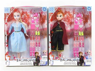 11.5-INCH LIVE HAND SNOW PRINCESS WITH ACCESSORIES - OBL874468