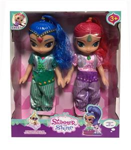 14 INCH EMPTY BODY SISTERS WITH MUSIC - OBL874505
