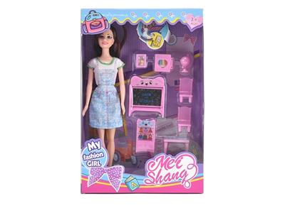 11.5 REAL LIVE HAND FASHION BARBIE WITH BLACKBOARD ACCESSORIES - OBL874510