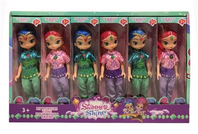 10 INCH EMPTY BODY SISTERS IN 6 PIECES - OBL874545