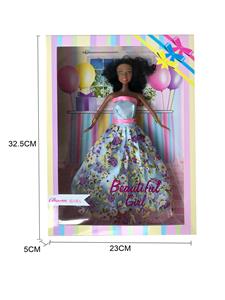 11 INCH STYLISH BLACK-SKINNED WEDDING 鑺?DOLL - OBL874853