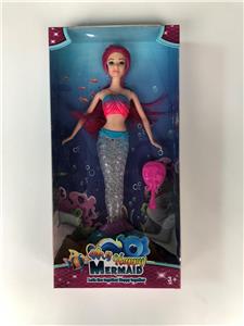 11 INCH LIGHT MUSIC MERMAID - OBL874872