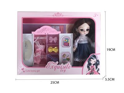 6 13 JOINT 3D EYE WARDROBE DOLL - OBL874881