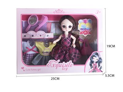 6 13 JOINT 3D EYE DOLL - OBL874882