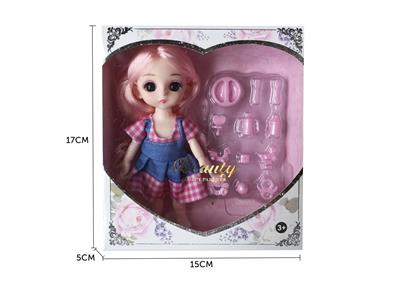 6 INCH 13 JOINT 3D EYE LEISURE DOLL - OBL874889