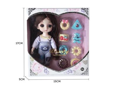 6 INCH 13 JOINT 3D EYE LEISURE DOLL - OBL874890