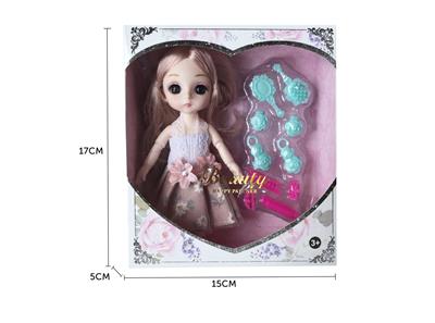 6 INCH 13 JOINT 3D EYE LEISURE DOLL - OBL874891