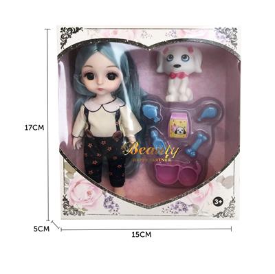 6 INCH 13 JOINT 3D EYE LEISURE DOLL - OBL874892