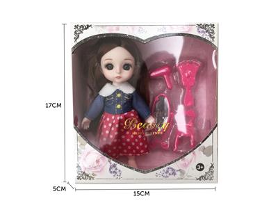 6 INCH 13 JOINT 3D EYE LEISURE DOLL - OBL874895