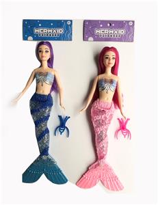 11 INCH LIGHT MUSIC MERMAID / BATTERY PACK - OBL875313